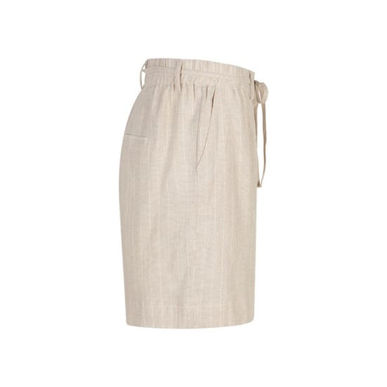 Red Button Cami short linen/visco pinestripe - Image 2