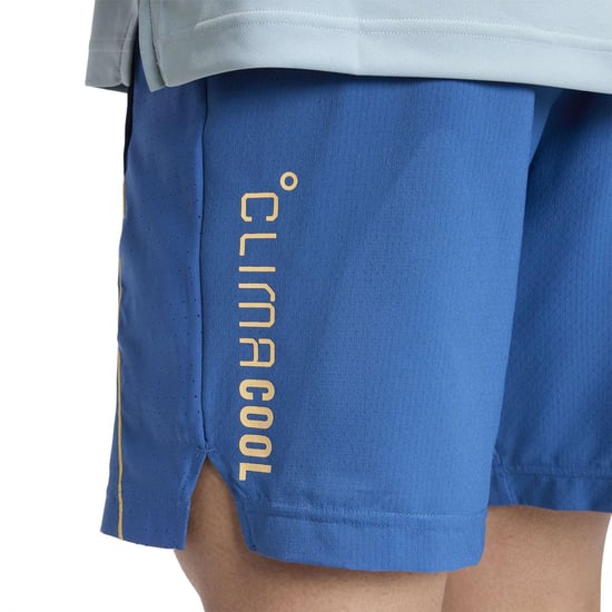 Men's adidas Performance Gym Shorts in Petrol Blue - Image 4