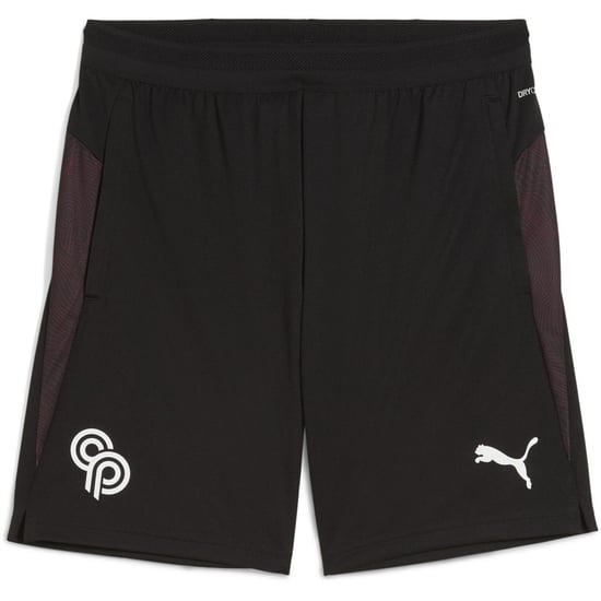 Men's Puma Never Stop Training Football Shorts in Black/Wh - Image 1