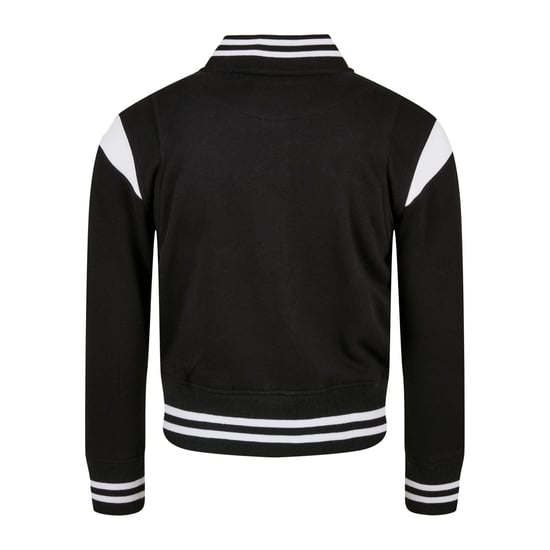 Urban Classics Sweatjack voor meisjes (Zwart/Wit) - Image 2