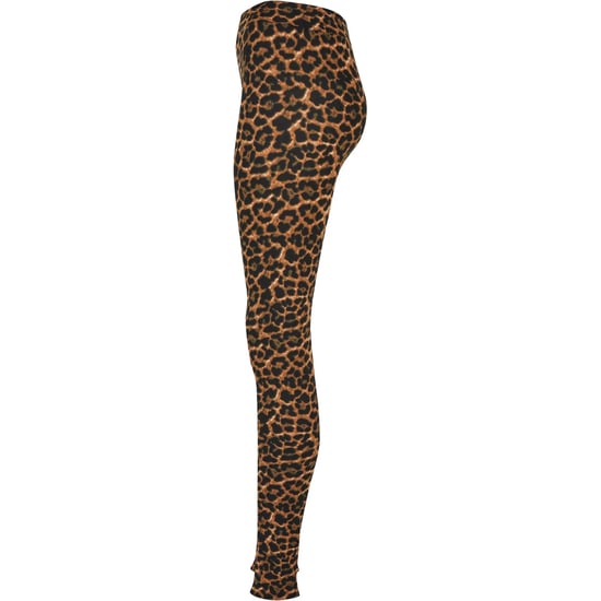 Urban Classics Womens/Ladies Soft Leopard Print Leggings (Dark) - Image 3