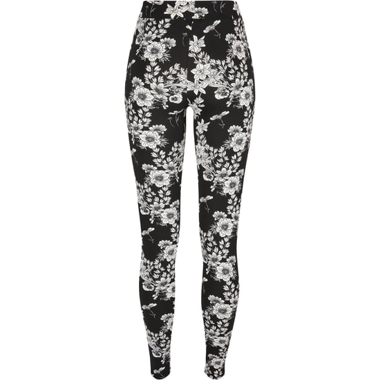 Urban Classics Womens/Ladies Soft Leopard Print Leggings (Black) - Image 2
