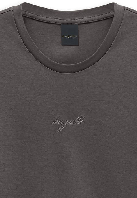 Bugatti Herren Katoenen T-shirt met ronde hals - Image 2