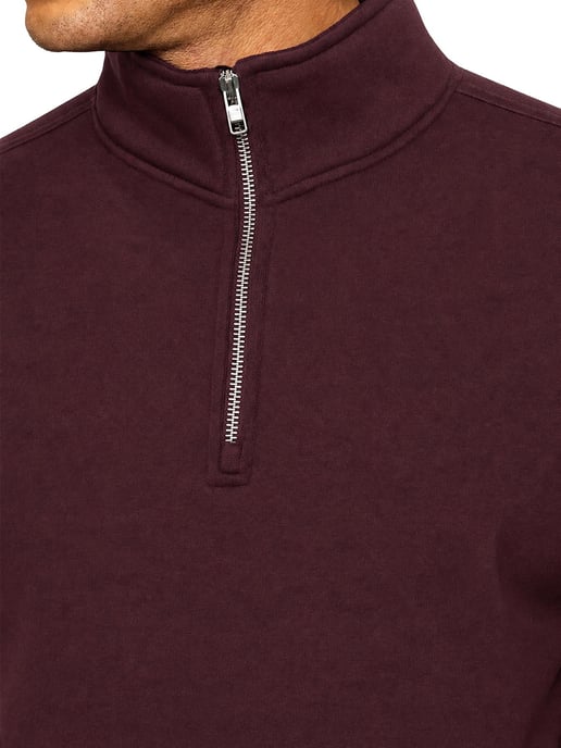 Enzo Milano | Mens Half Zip Sweatshirt Tracksuit Set - Image 4