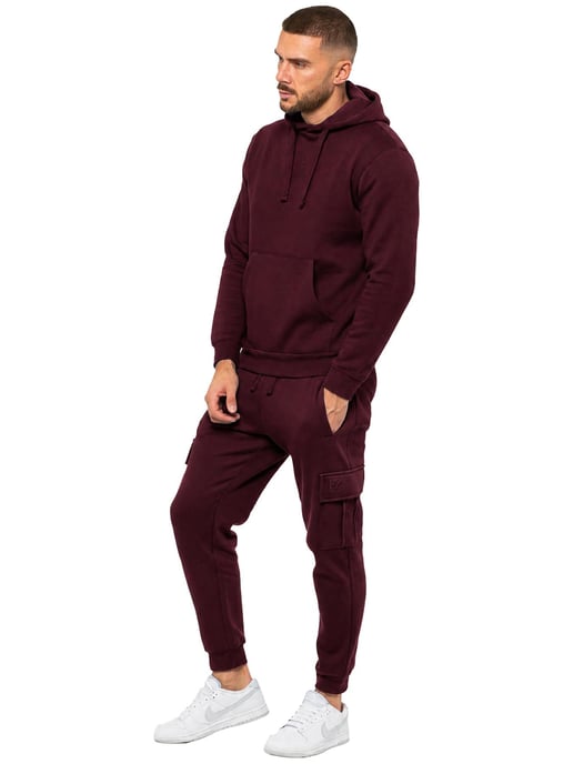 Enzo | Mens Pullover Hoodie Tracksuit Set - Image 3