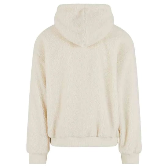 Urban Classics Heren Teddy Fleece Oversized Hoodie (Wit zand) - Image 2