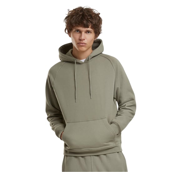 Urban Classics Heren Blanco Hoodie (Lichtgroen) - Image 3