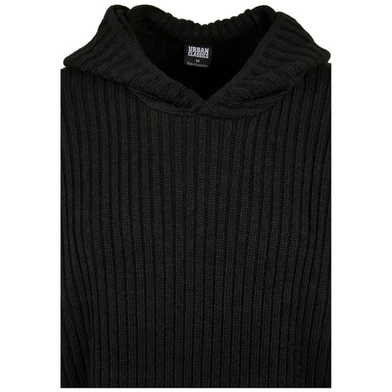 Urban Classics Heren gebreide hoodie (Zwart) - Image 3