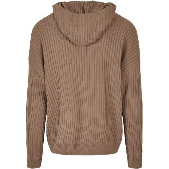 Urban Classics Heren gebreide hoodie (Donkere Khaki) - Image 2