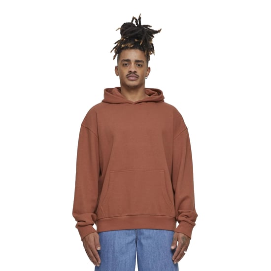 Urban Classics Heren Badstof Lichtgewicht Hoodie (Licht roest) - Image 1