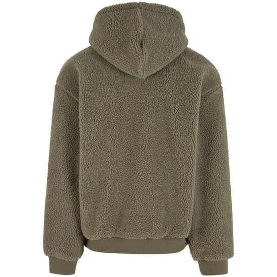 Urban Classics Heren Teddy Fleece Oversized Hoodie (Lichtgroen) - Image 2