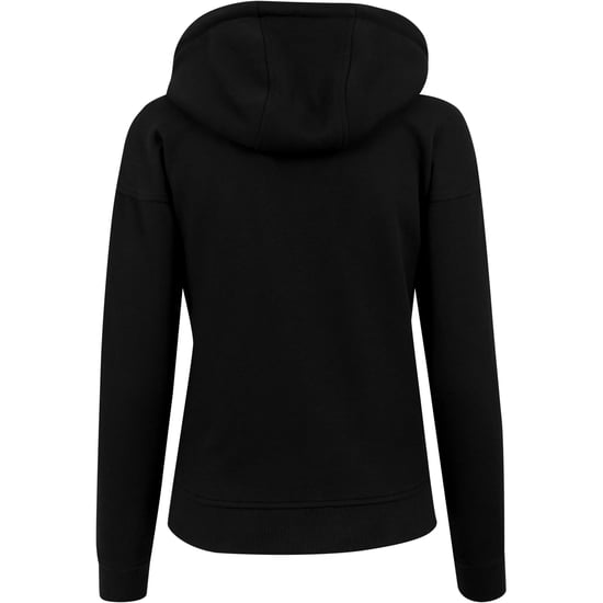 Urban Classics Dames/Dames Effen Hoodie (Zwart) - Image 2