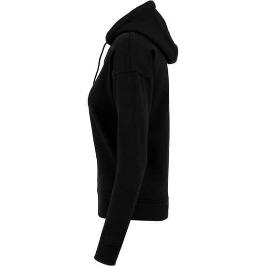 Urban Classics Dames/Dames Effen Hoodie (Zwart) - Image 3