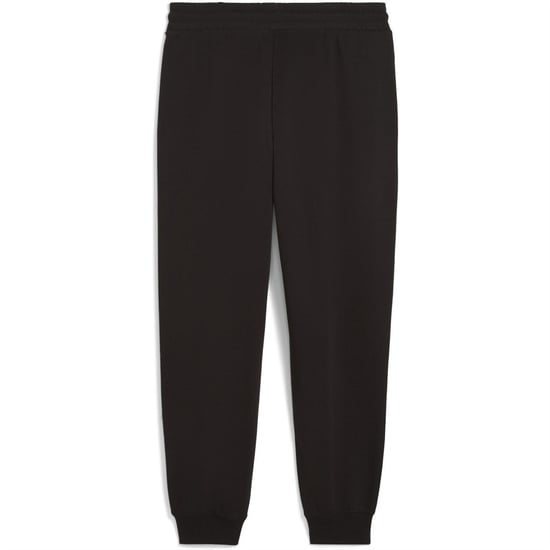 Women's Puma Maximal Metallic Comfort Fleece Jogging Bottoms in Puma Black - Image 2