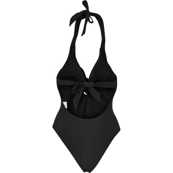 Urban Classics Womens/Ladies Recycled Halter Neck One Piece Swimsuit (Black) - Image 2