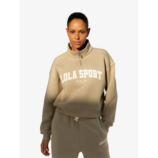 The Lola Club Dames sweater jayla half zip - Image 1
