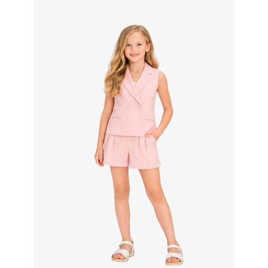 Abel & Lula Meisjes set bermuda gilet suit - Image 1