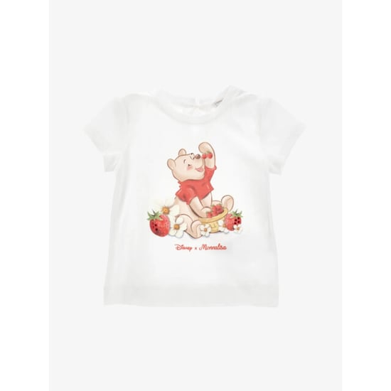 Monnalisa Meisjes t-shirt winnie de pooh wit - Image 3