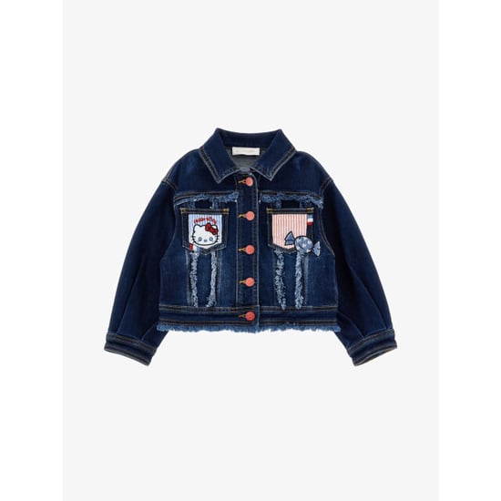 Monnalisa Meisjes spijkerjas hello kitty denim - Image 3