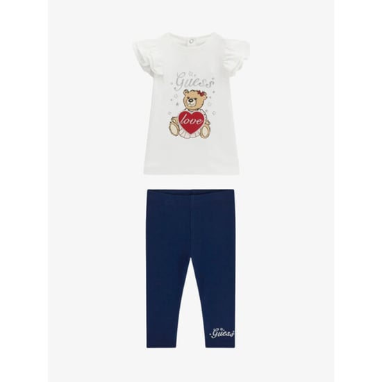 Guess Meisjes set t-shirt legging pure wit - Image 2