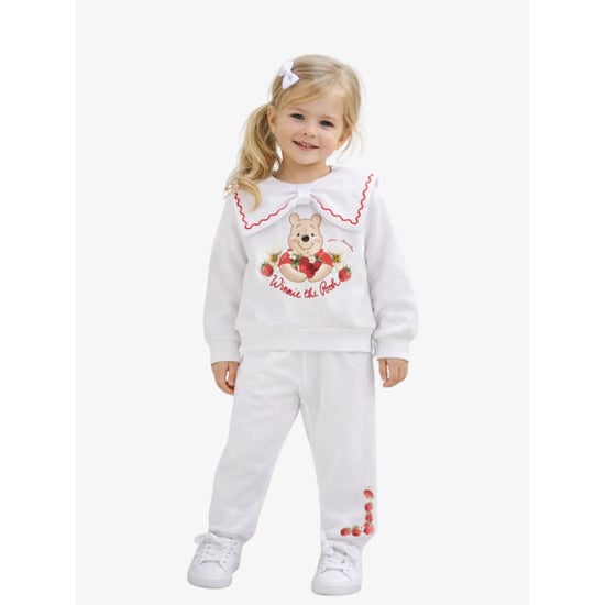 Monnalisa Meisjes joggingpak winnie de pooh wit - Image 1