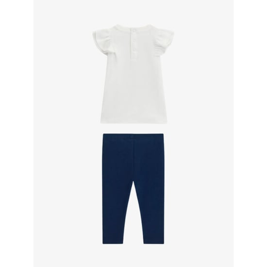 Guess Meisjes set t-shirt legging pure wit - Image 3