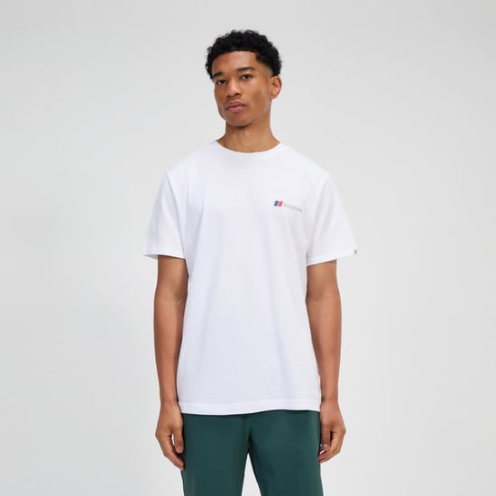 Berghaus Class Logo T-Shirt Mens White - Image 1