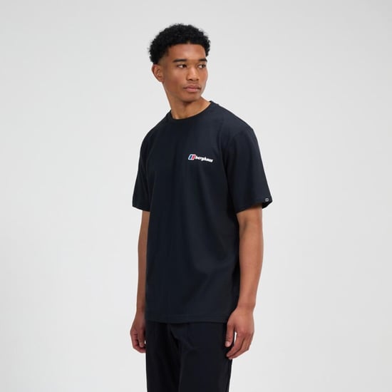 Berghaus Class Logo T-Shirt Mens Black - Image 1