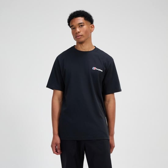 Berghaus Class Logo T-Shirt Mens Black - Image 2