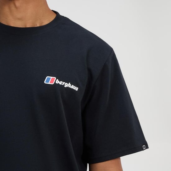 Berghaus Class Logo T-Shirt Mens Black - Image 3