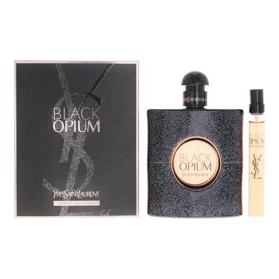 Yves Saint Laurent Black Opium Eau De Parfum 90ml + 10ml Travel Spray - Image 1