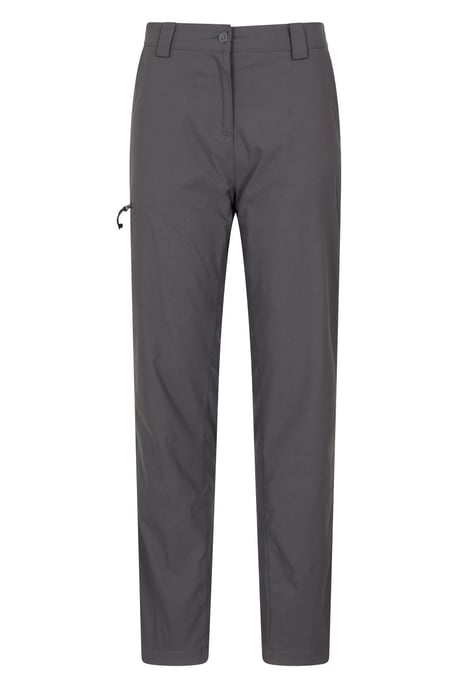 'Winter Hiker' Women's Stretch Trousers Warm Lightweight Quick Dry Outdoor Pants Grey - Image 1
