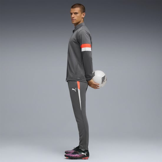 Men's Puma Piping Tracksuit in Cool Dark Gray - Image 3