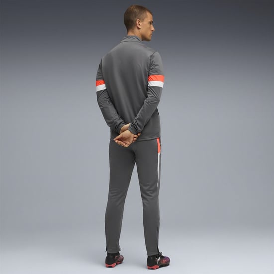 Men's Puma Piping Tracksuit in Cool Dark Gray - Image 4