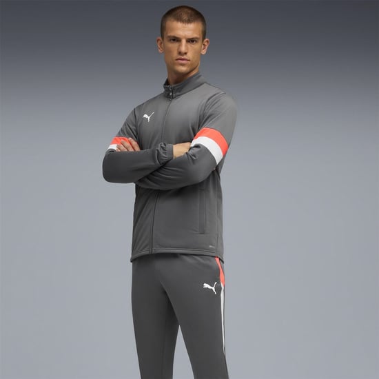 Men's Puma Piping Tracksuit in Cool Dark Gray - Image 5