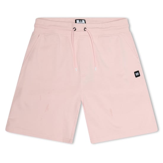 Men's Weekend Offender Scandium Jog Solid Patterned Sweat Shorts in Pale Blush - Image 1