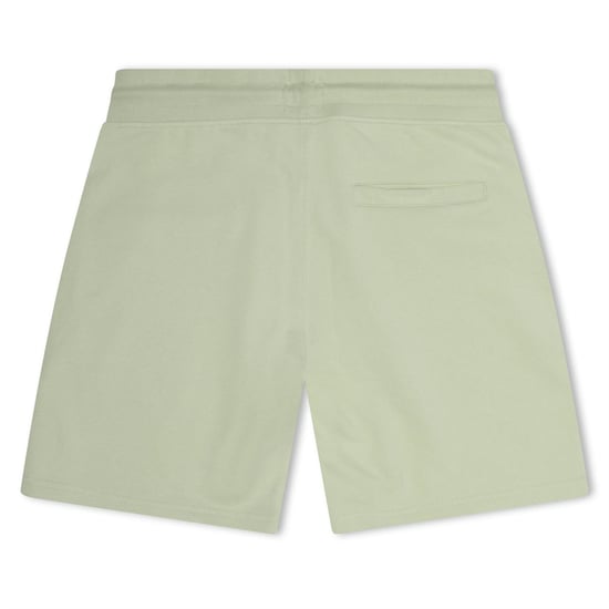 Men's Weekend Offender Parma Logo Print Text Graphic Sweat Shorts in Peppermnt/White - Image 2