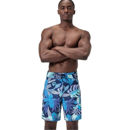 Men's Speedo Floral Patterned Boardshort 18 Inch in Hapuna Blue - Image 3