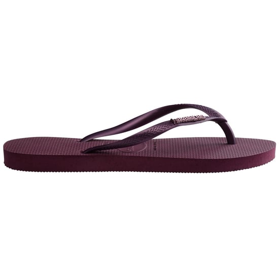 Women's Havaianas Embllshoody S Thong Toe Flip Flops in Purple Soil - Image 1