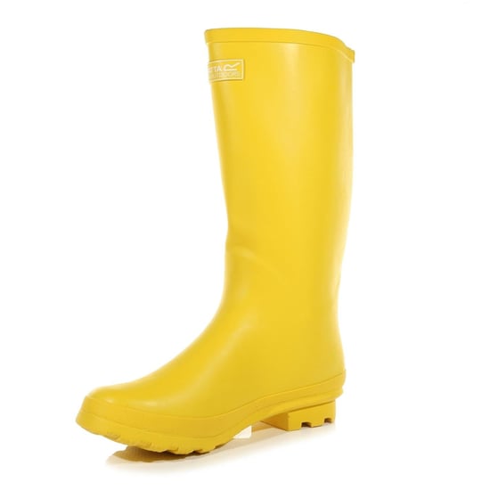 Women's Regatta Lady Fairweath Rain Boots Flats in Maize Yellow - Image 3