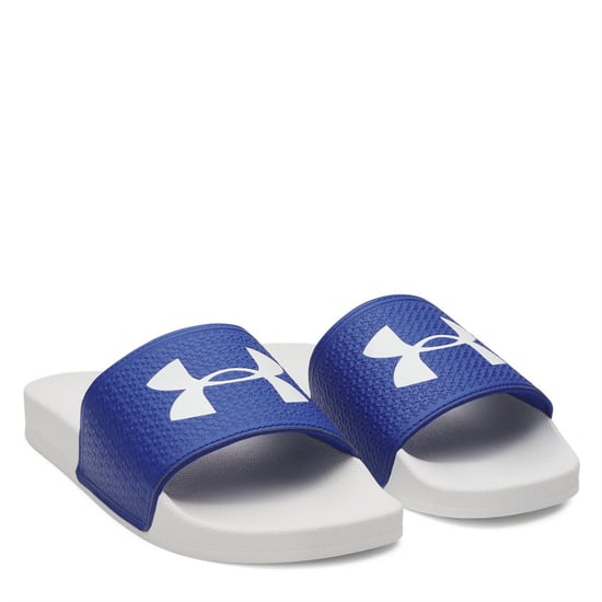 Men's Under Armour Armr Slide in Royal/White - Image 5