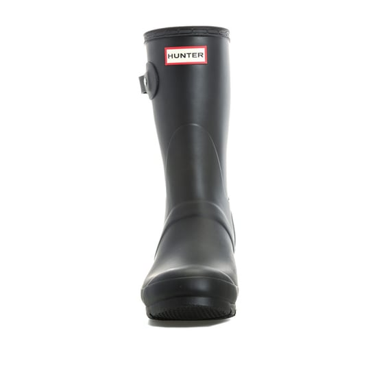 Women's Hunter Original Short Wellington Boots in Black - Image 3