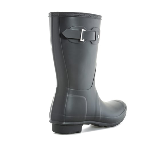 Women's Hunter Original Short Wellington Boots in Black - Image 4