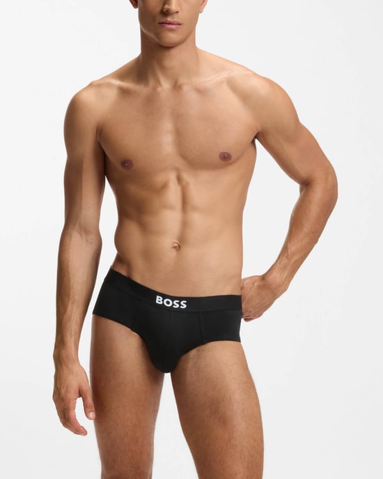 Herrar Boss 3-pack med logotypkalsonger i olika färger - Image 5