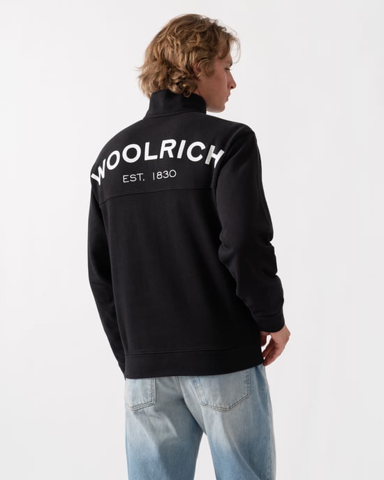 Woolrich American Half Zip Mens Sweatershirt - Image 2