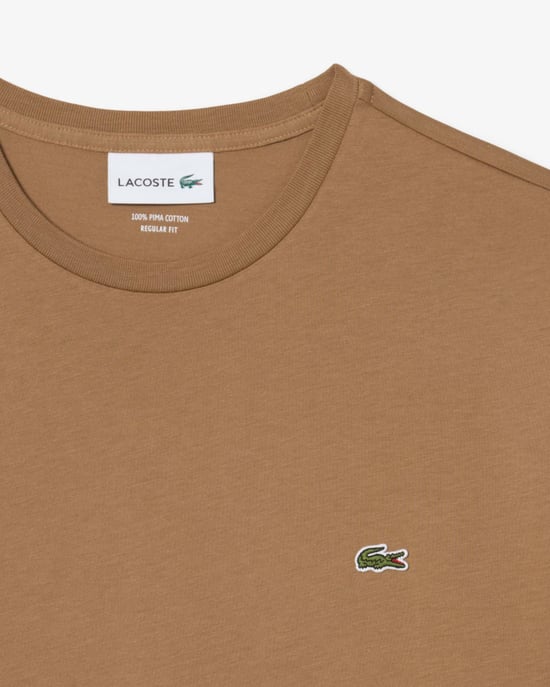 Lacoste Men's Plain Pima T-Shirt - Image 6