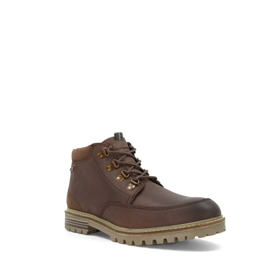 Barbour Mens Fentonn - Branded Leather Lace-Up Boots - Image 2