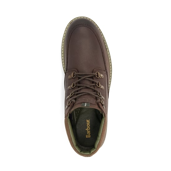Barbour Mens Fentonn - Branded Leather Lace-Up Boots - Image 3