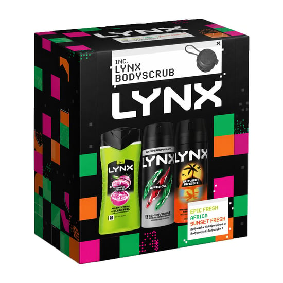 LYNX All Stars Trio & Body Scrub Gift Set 3 piece - Image 6