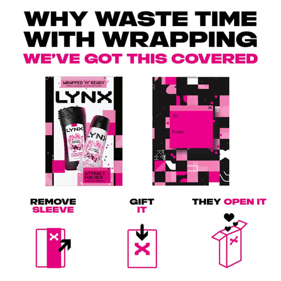 LYNX Attract for Her Duo Gift Set 2 piece - Image 5